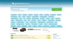 Desktop Screenshot of job4kerala.com